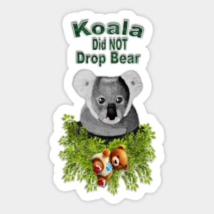 Cute Cartoon Koala Sticker